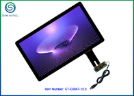 RS232 / I2C 15.6 Inch Touch Screen Panel Projected Capacitive 16:9 Aspect Ratio